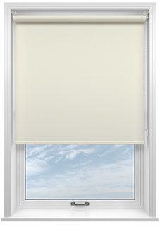 Sarra (Blackout), Putty - Motorised Roller Blind